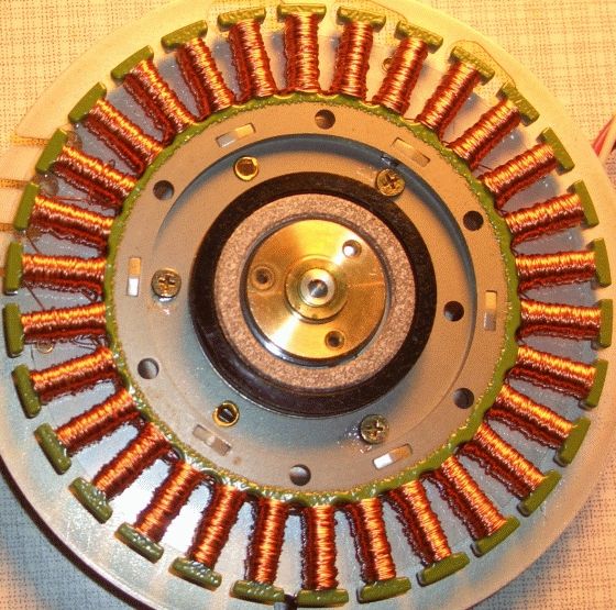Building a POV, Propeller Clock Motor