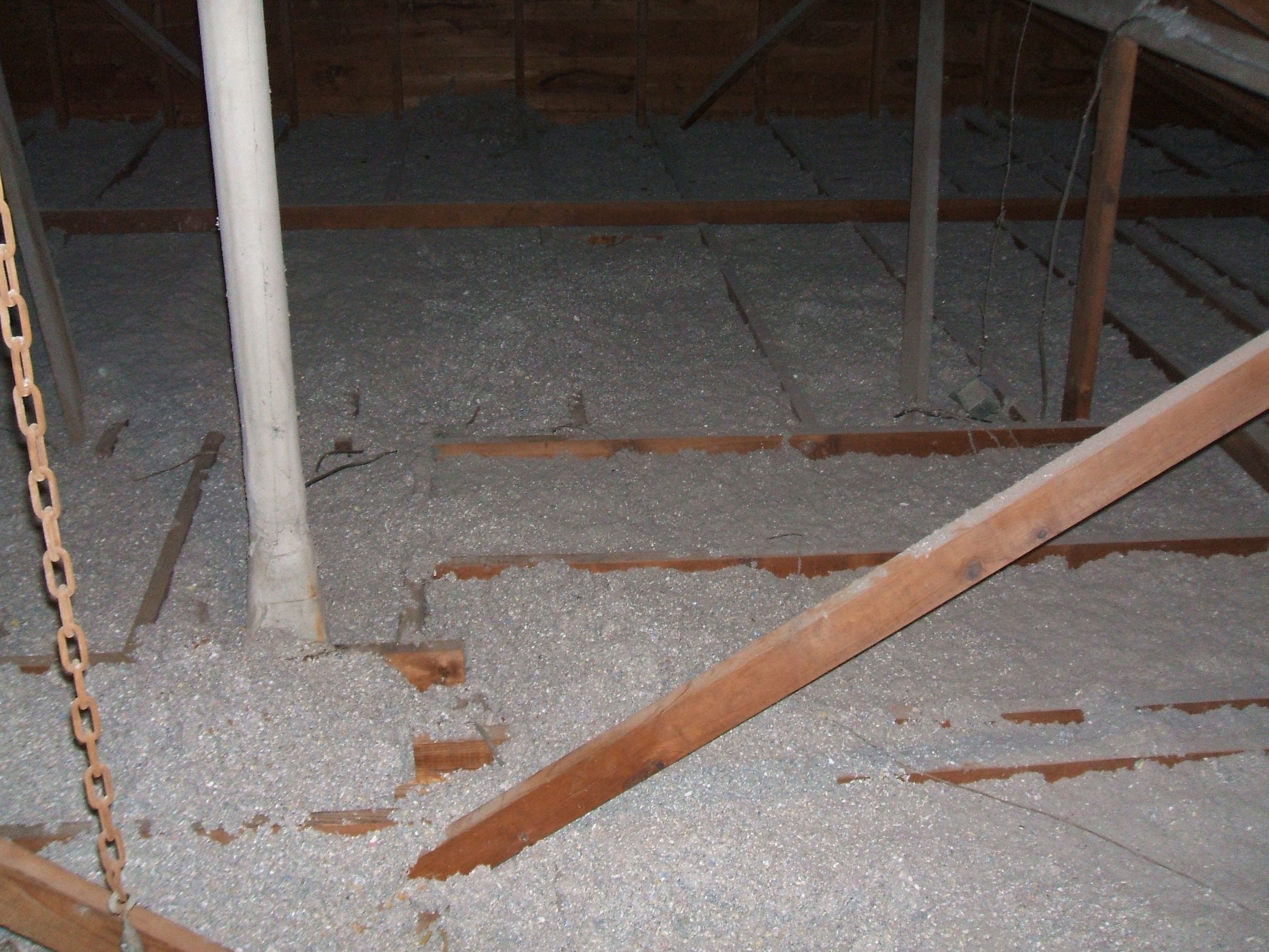Insulating an attic