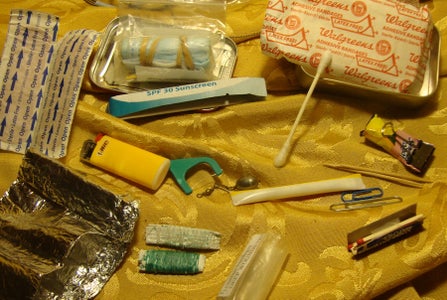My Little Tin-Tin of Survival - Altoids Kit That Is!