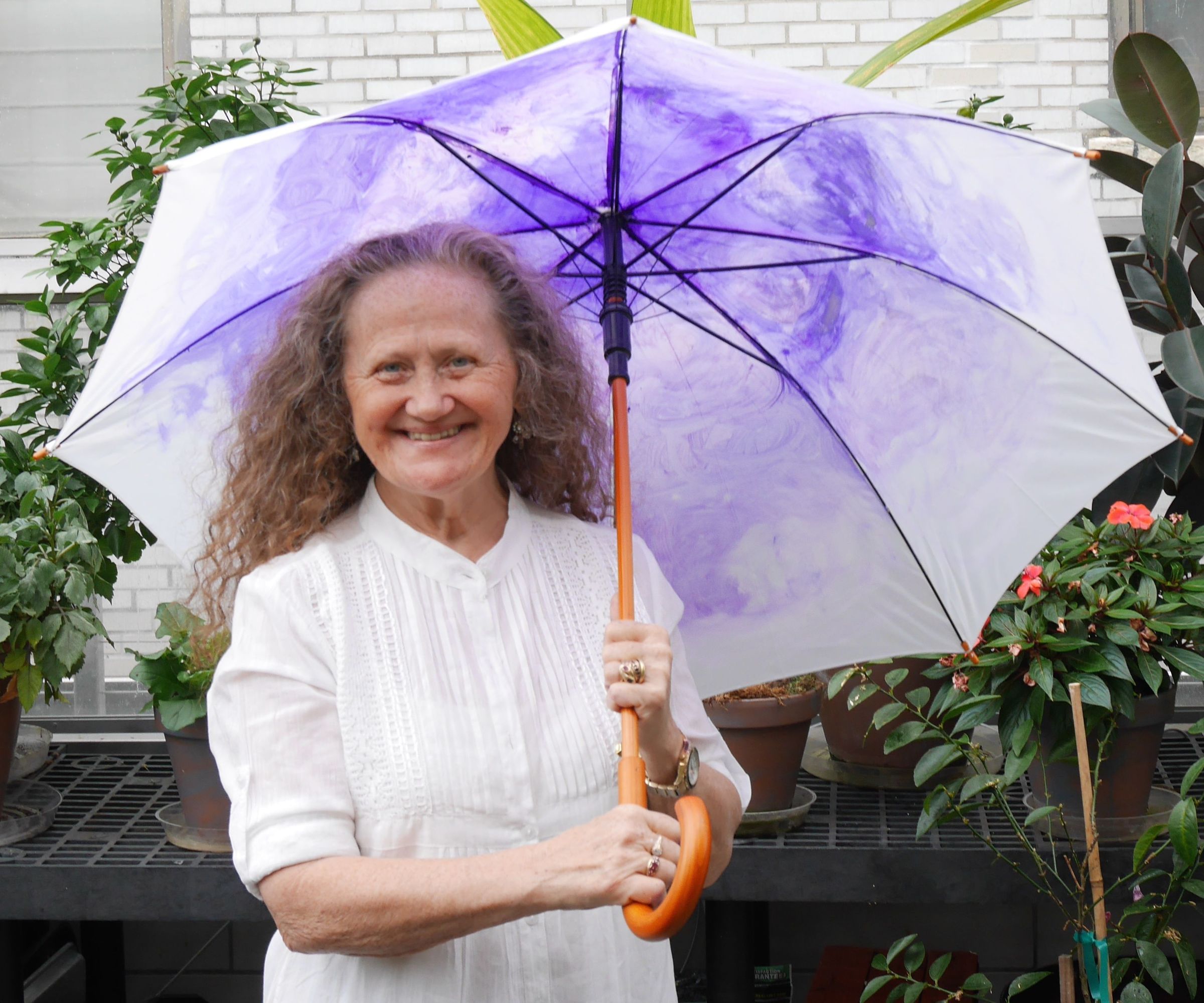 PURPLE RAIN UMBRELLA