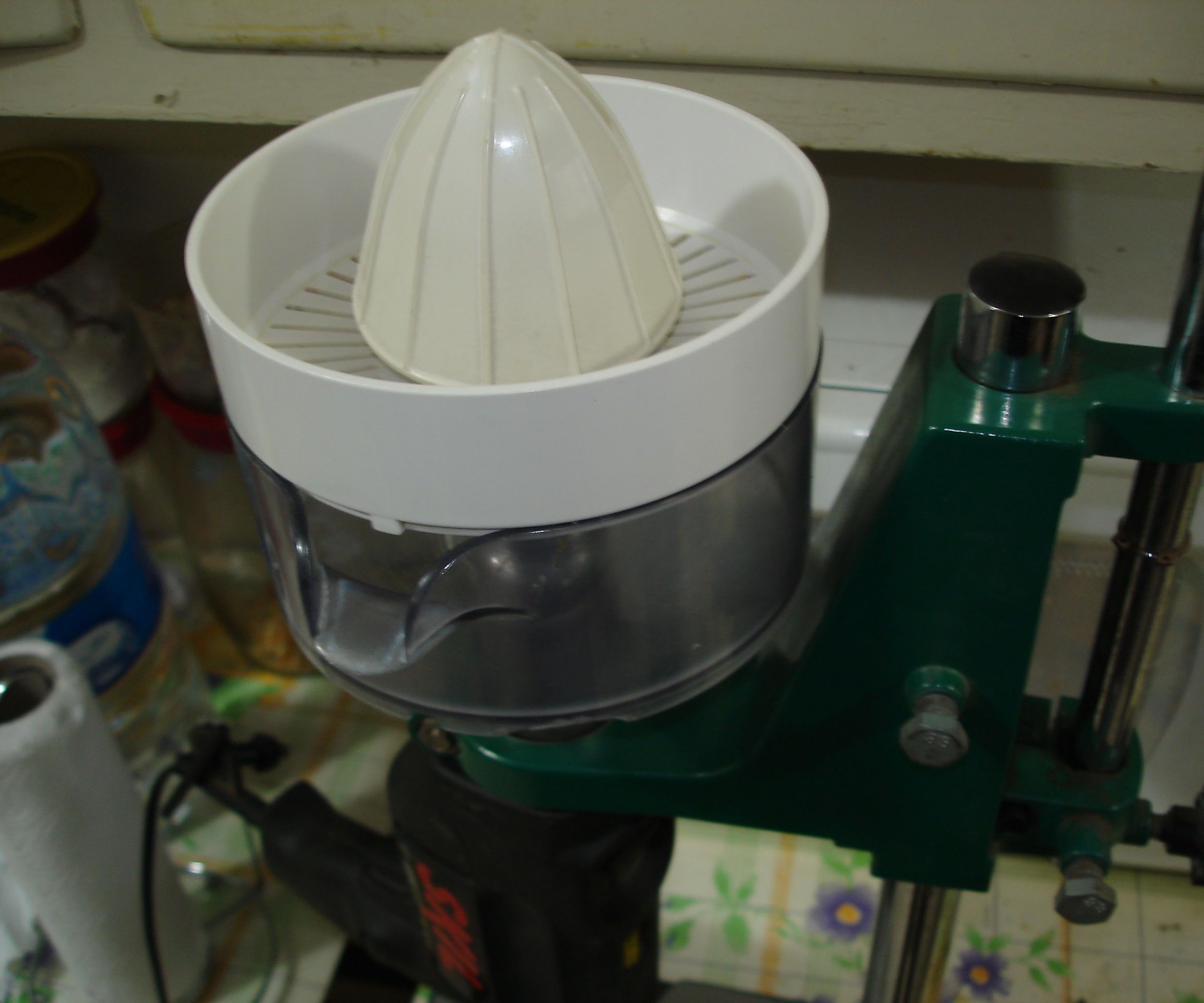 Drill Powered Citrus Juicer