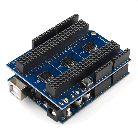 arduino mayhew mux shield - cable connections solutions (techshop)