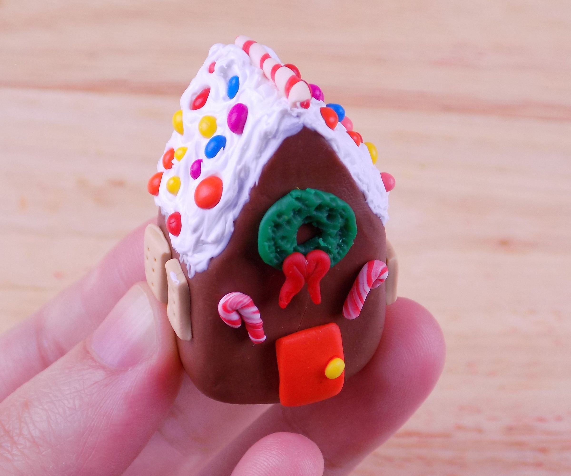 Diy Miniature Gingerbread House