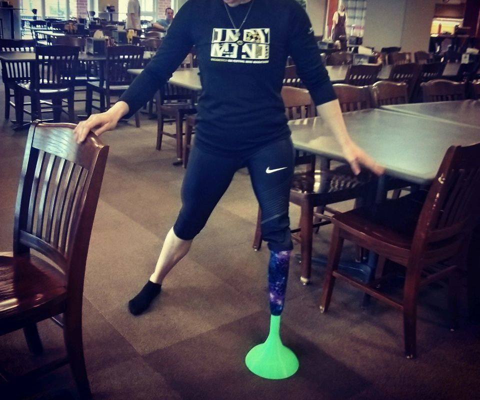 Prosthetic Foot for Yoga