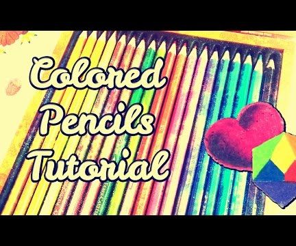How to Use COLORED PENCILS (beginners Drawing Tutorial)