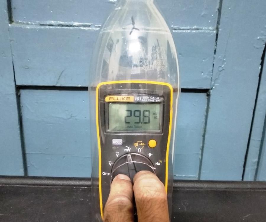 Digital Multi Meter Safety Cover With Pet Bottle