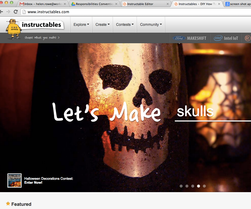 Create an Instructable