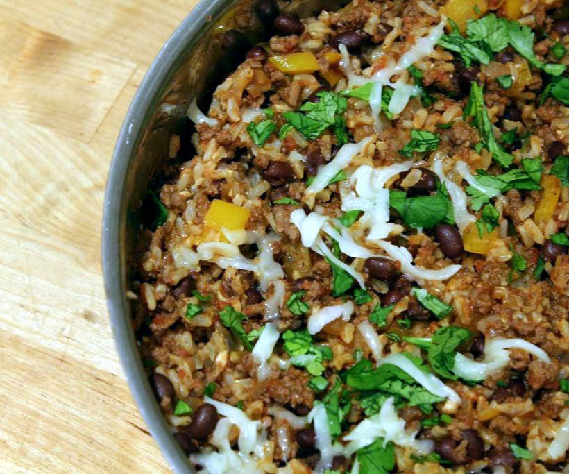 One Pot Burrito Bowl