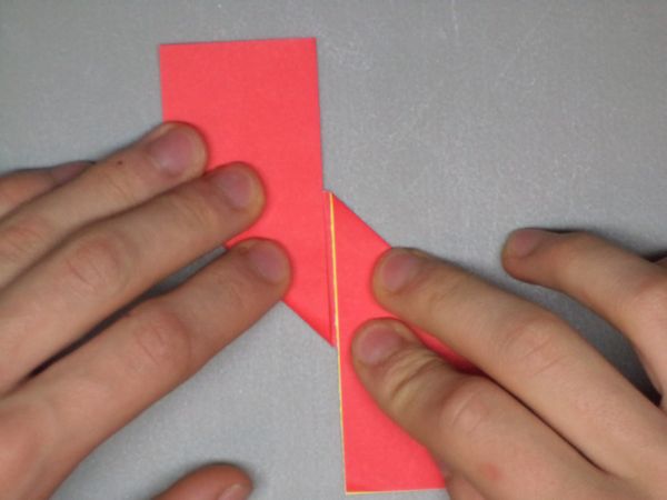 Fold Both Ends of the Paper in Opposite Dierections