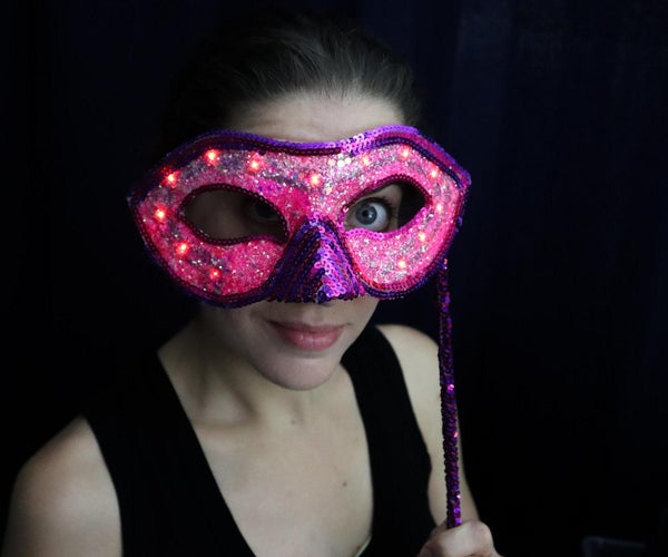 A Light-Up Mask That Mesmerizes