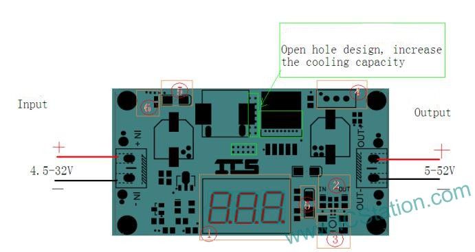 The Introduction of XL6009 Step-up Power Module DC-DC Converter