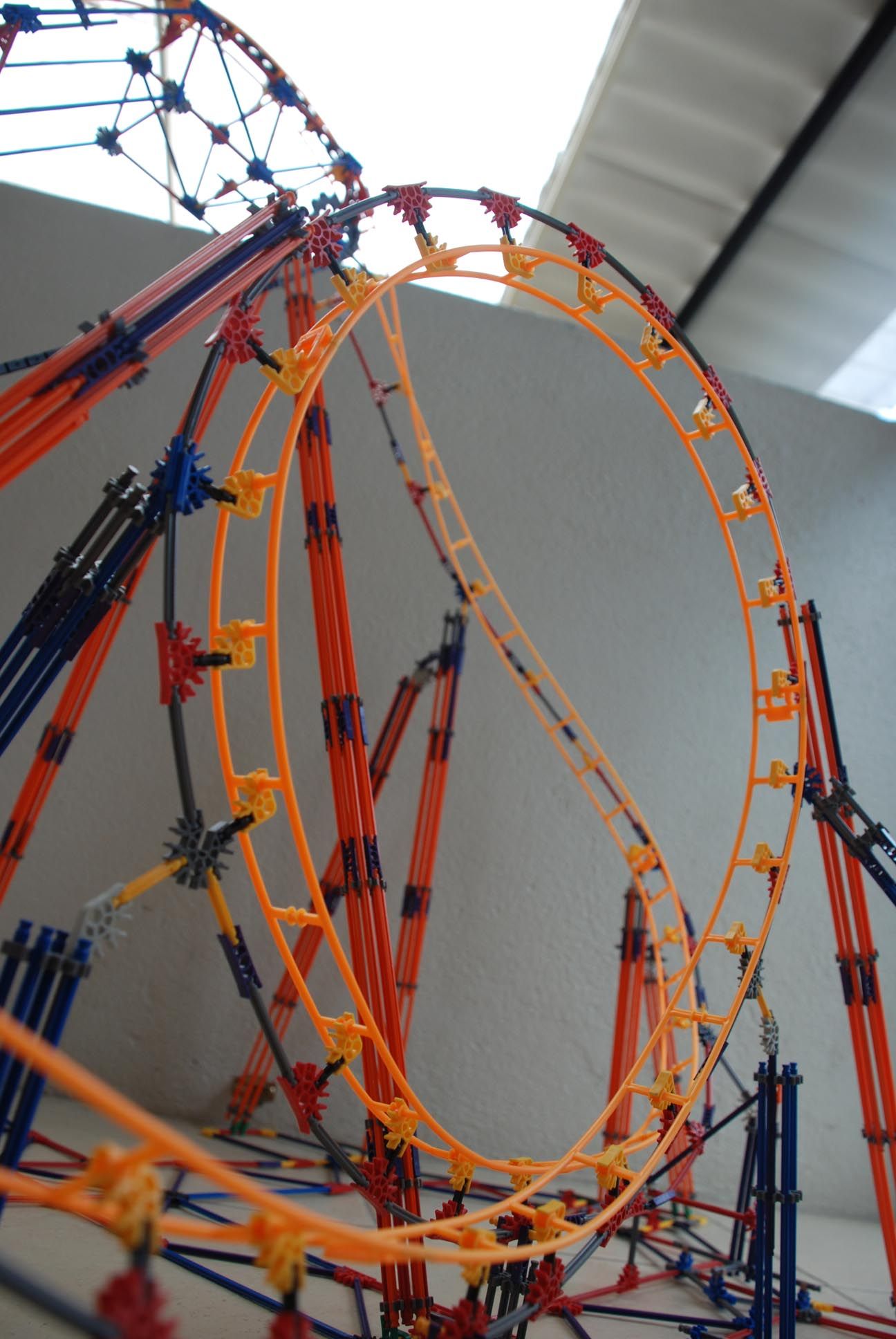 Electric Eel Knex Roller Coaster 12 Steps Instructables