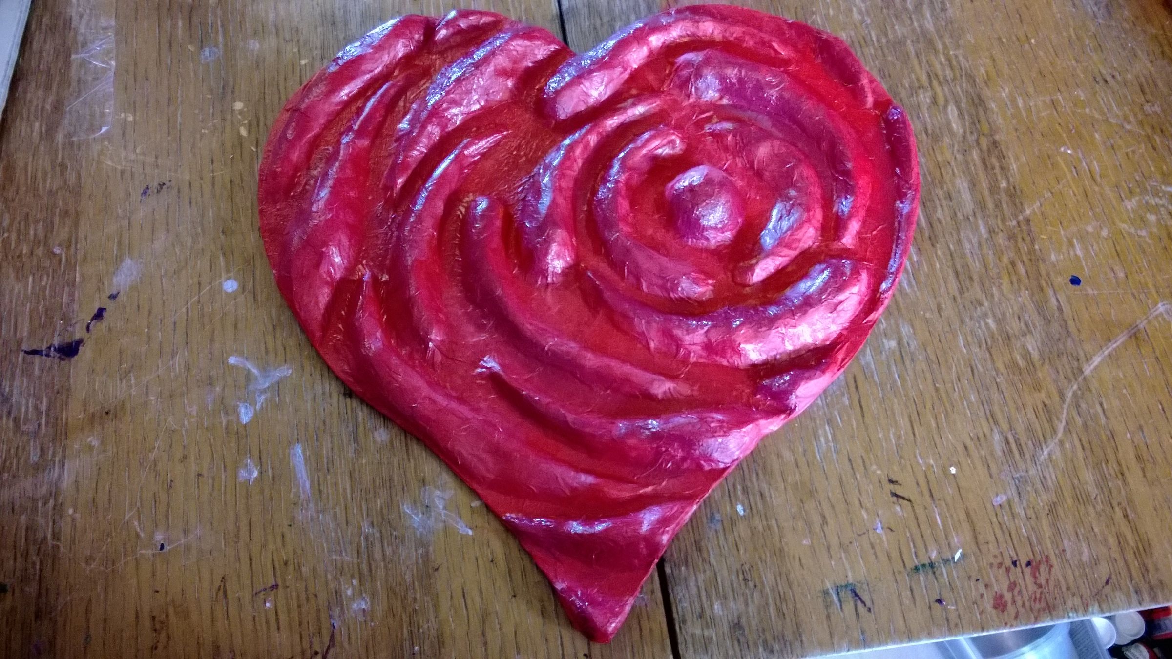 3D Rose Heart