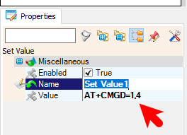 In Visuino Set Components