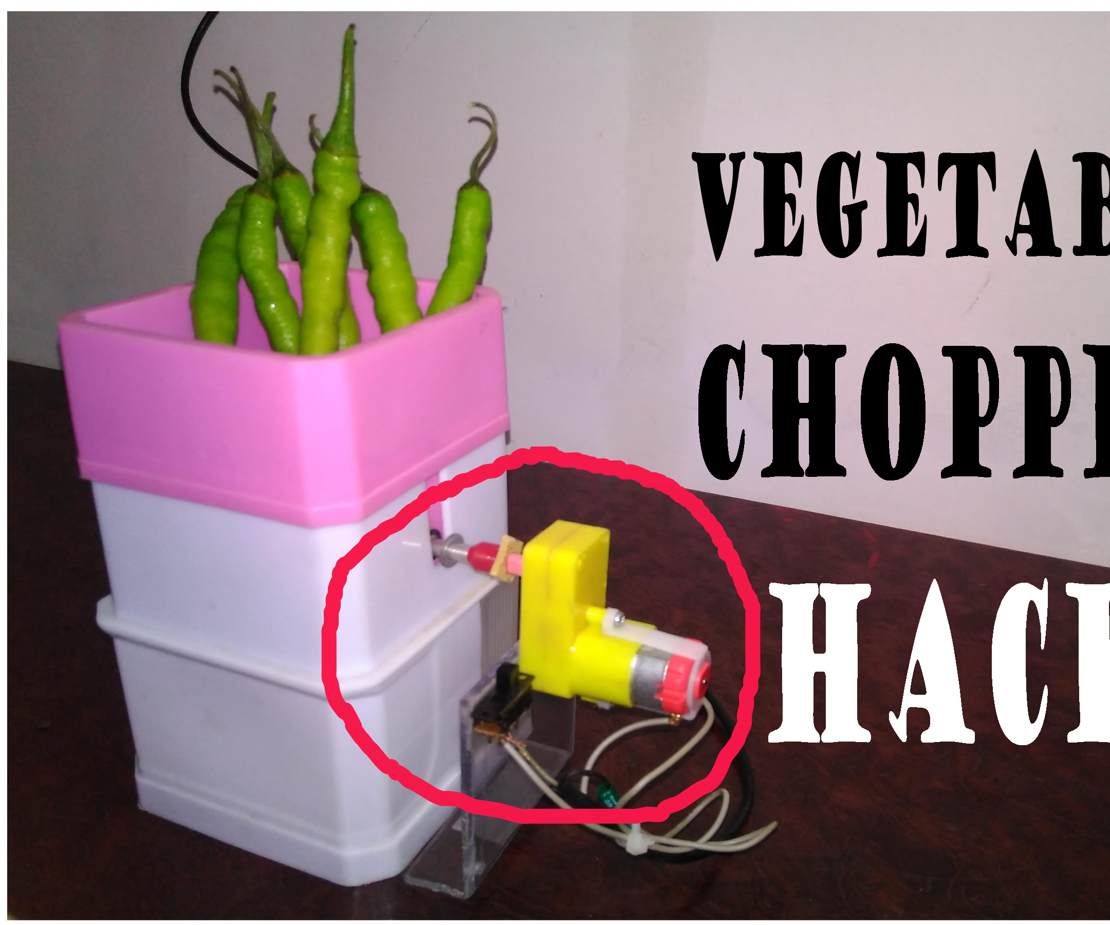 A Amazing Kitchen Hack │ Upgrading a Vegetable Chopper Manual to Automatic 
