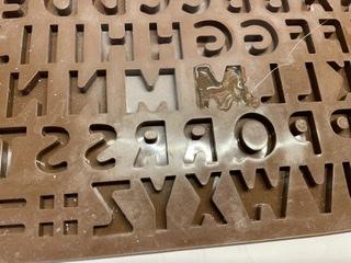 Pouring Hot Glue in the Moulds 