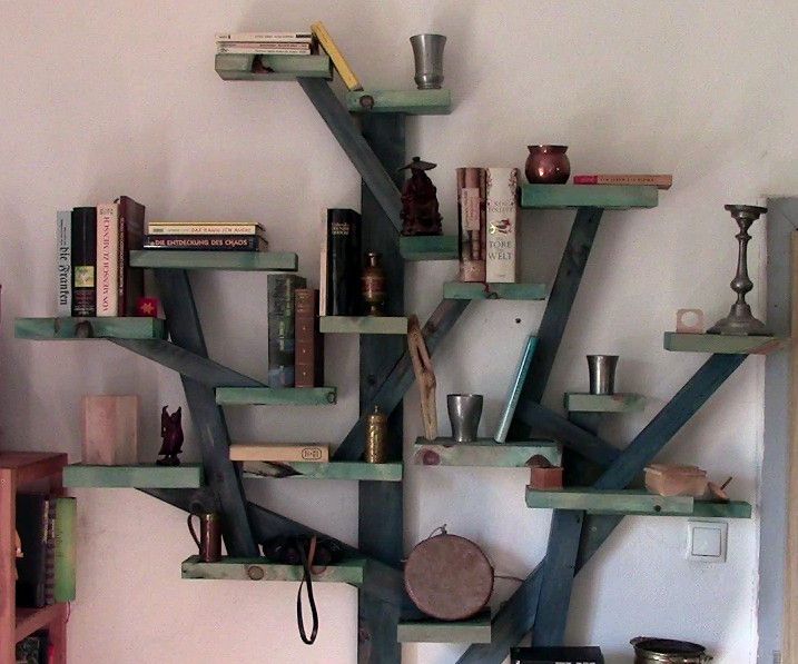 How to Make a Tree Shelf