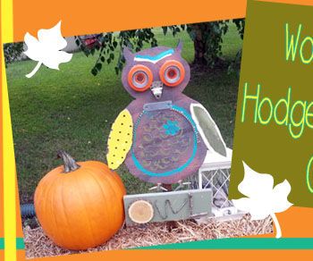 Wooden Hodge Podge Owl