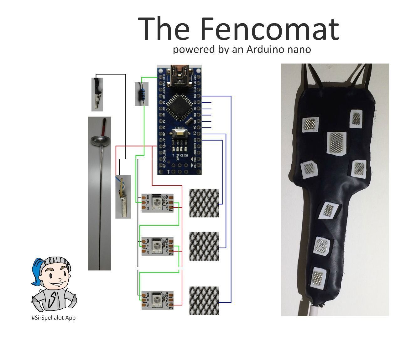 Fencomat - Arduino Based Fencing Trainer