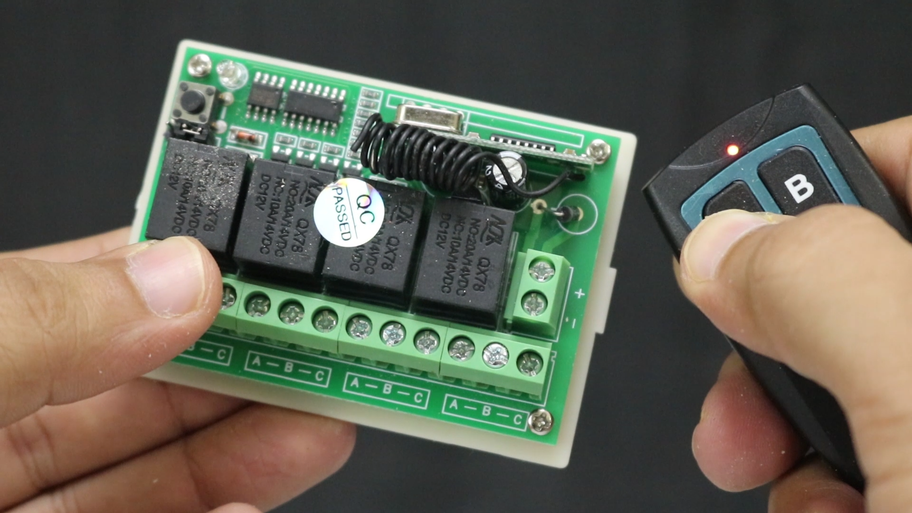 Remote Control Lock : 12 Steps (with Pictures) Circuit Diagram