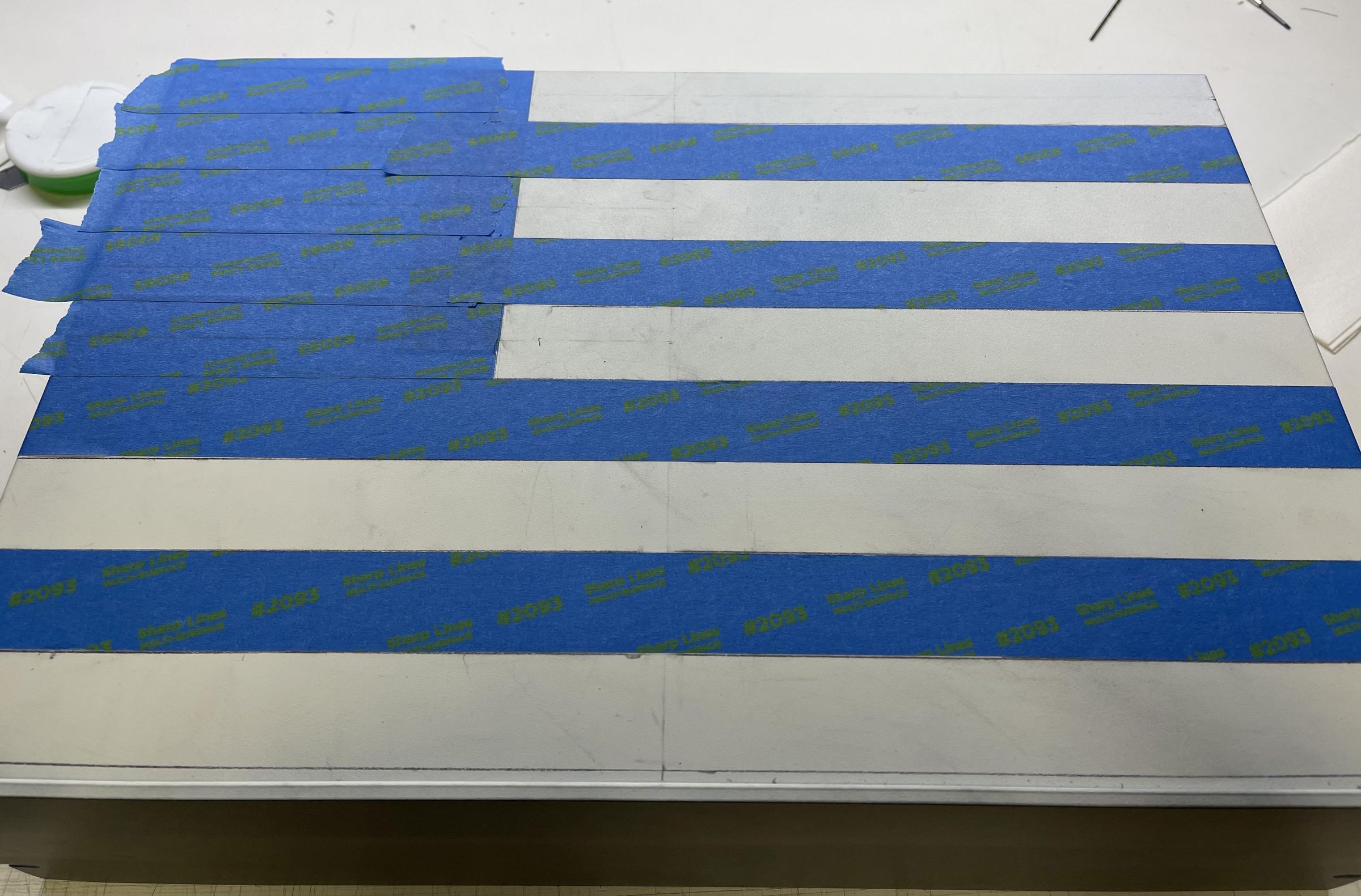 How to Paint the USA Flag on a Rack Mount Enclosure 5 Steps (with Pictures) Instructables