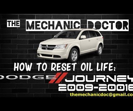 How to Reset Oil Life: Dodge Journey 2009-2016