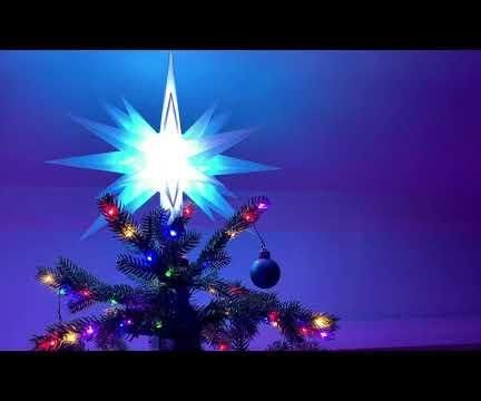 Wifi Moravian Star Christmas Tree Topper