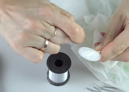 You Want to Take Your Bottle Cap and Craft Wire to Create the Circular Oval Shape for the Flower Petals.