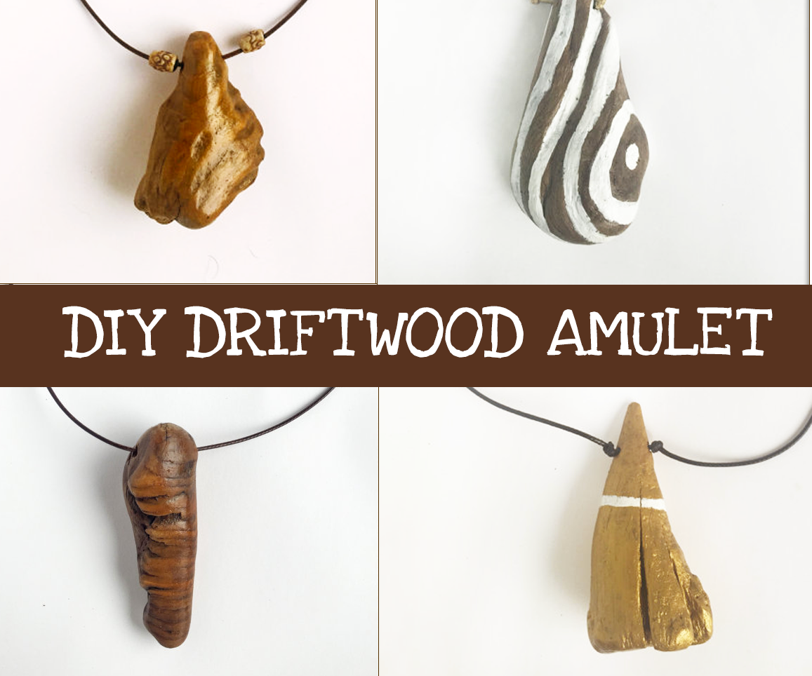 Driftwood Amulet Necklace