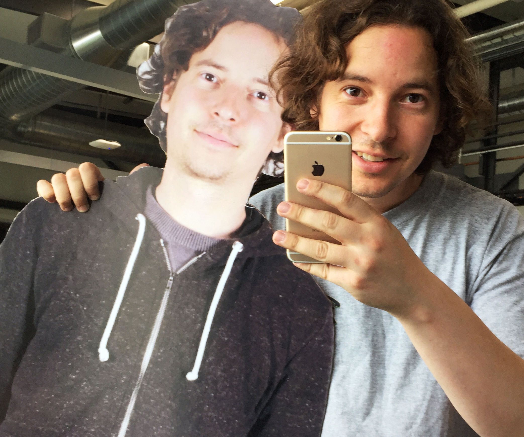 DIY Life-Sized Cardboard Cutout