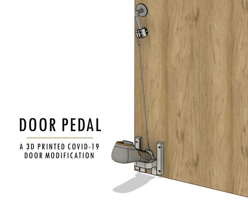 Door Pedal: an Anti-COVID-19 Door Opener
