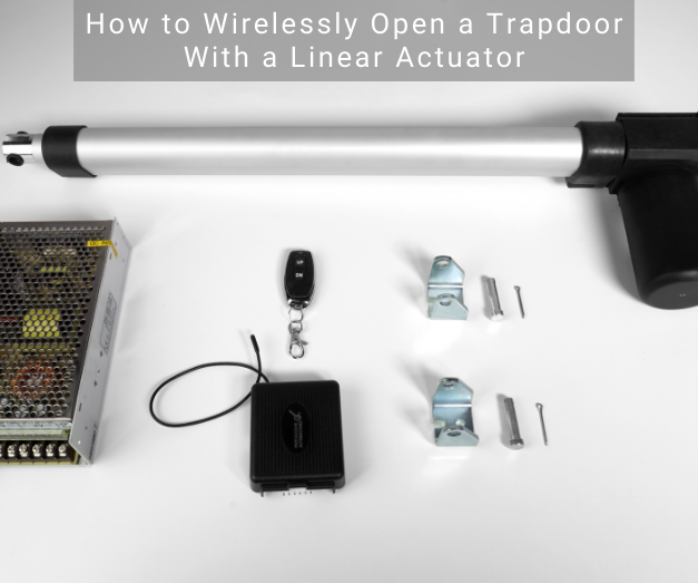 How to Wirelessly Open a Trapdoor With a Linear Actuator
