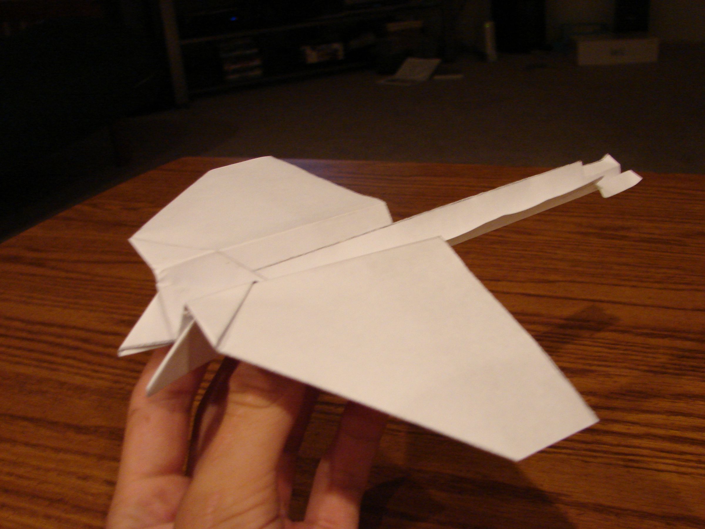 How to Build a Cool Stunt Paper Airplane