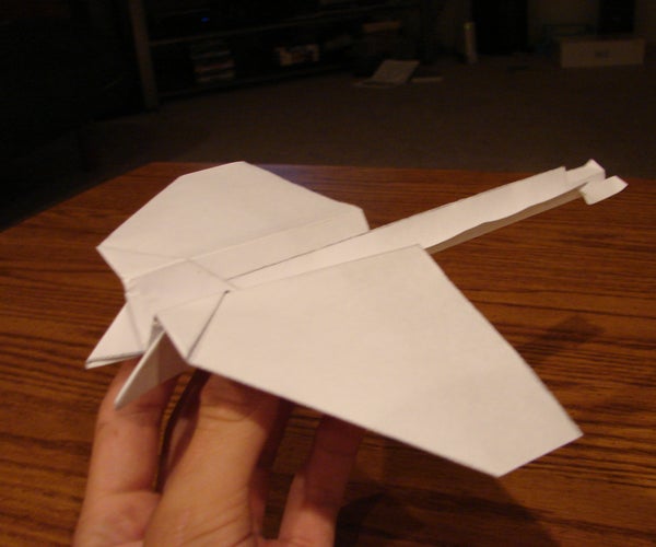 How to Build a Cool Stunt Paper Airplane