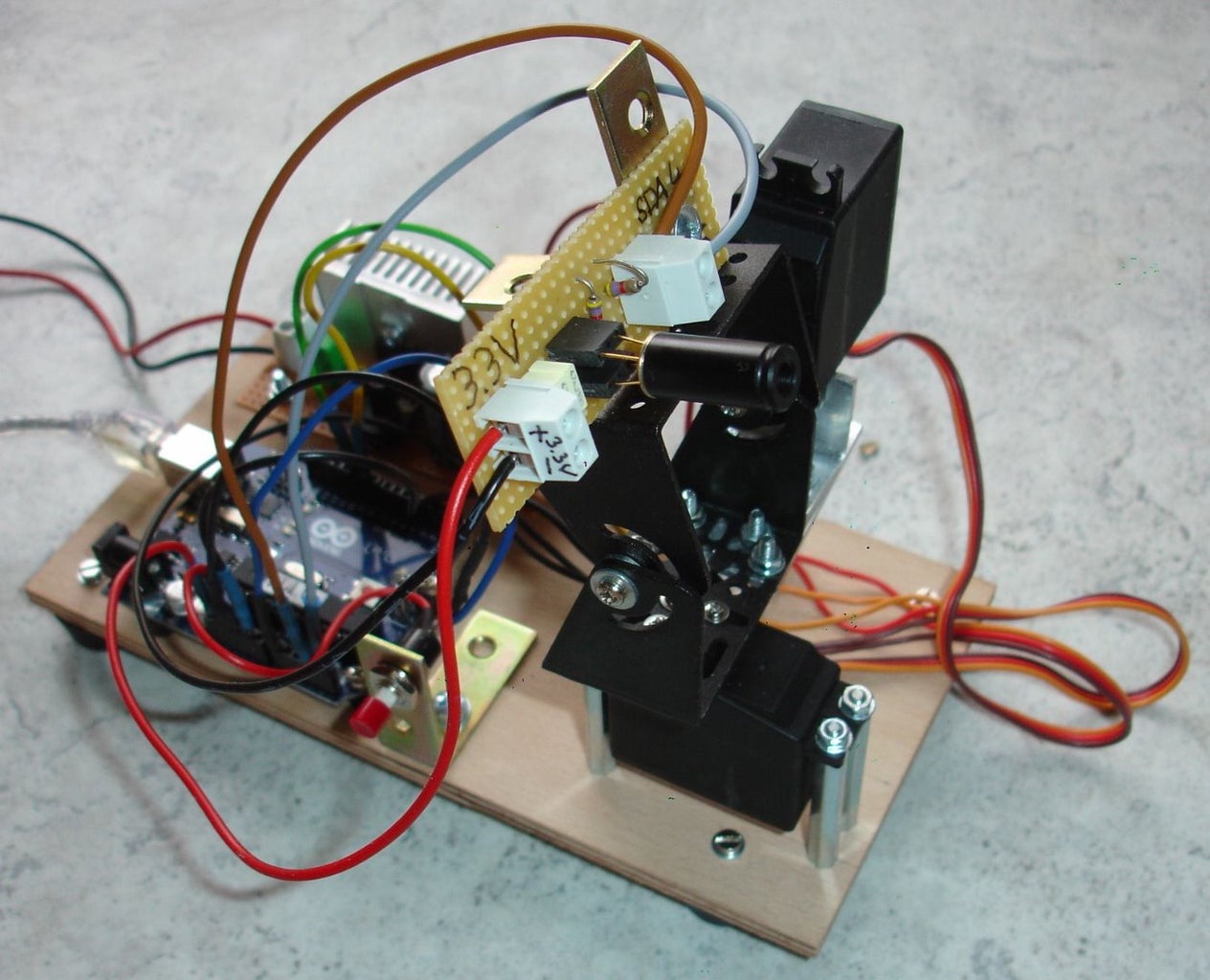 DIY Thermal Imaging Infrared Camera : 3 Steps (with Pictures ... Circuit Diagram