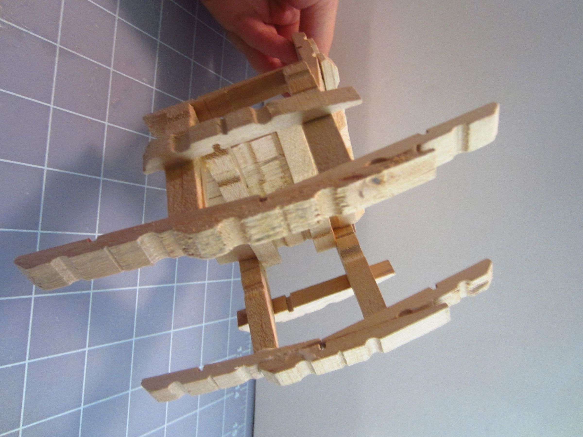 Clothespin Rocking Chair: So Easy to Make - Instructables