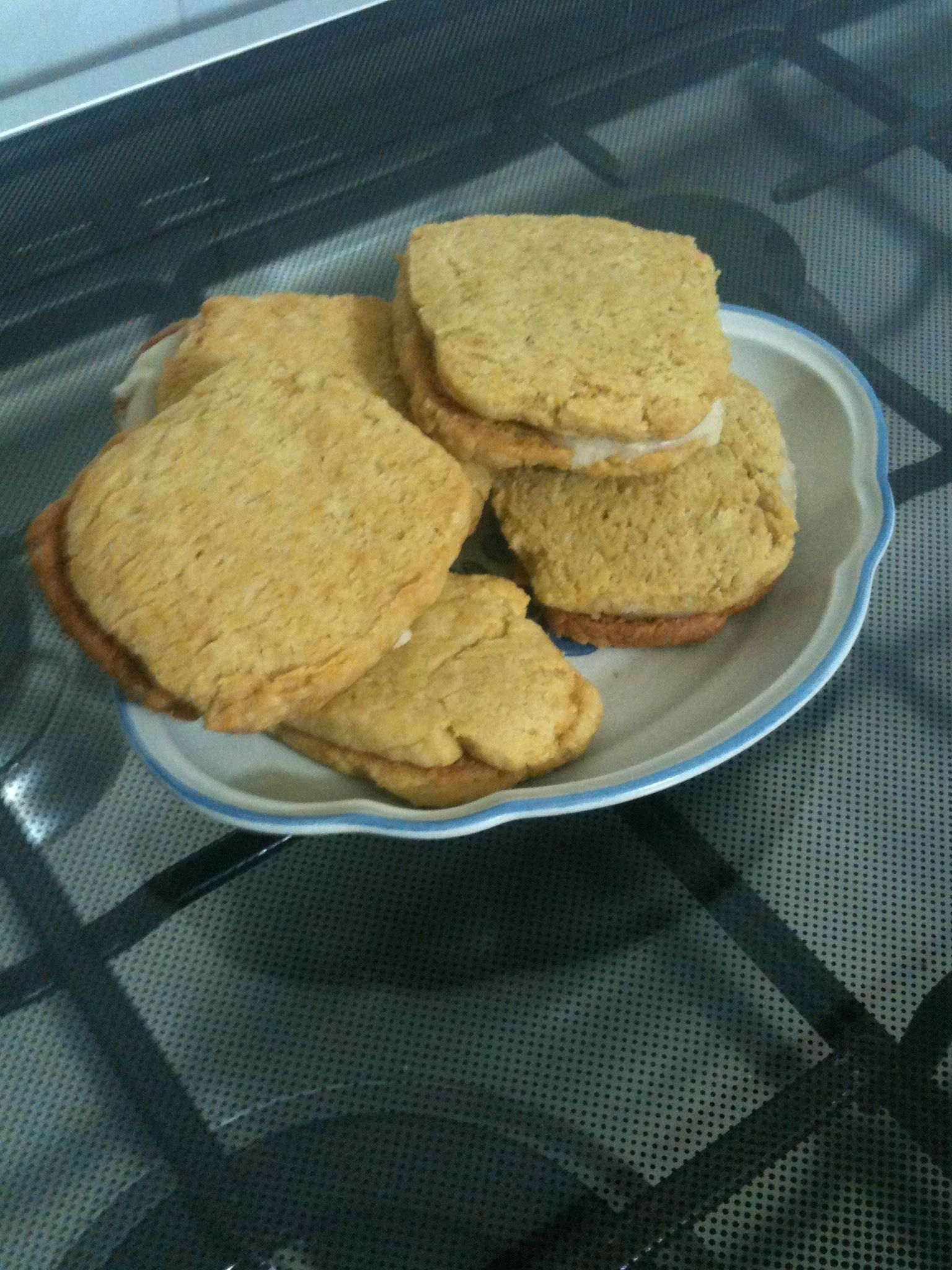 Lemon Cookie Sandwiches