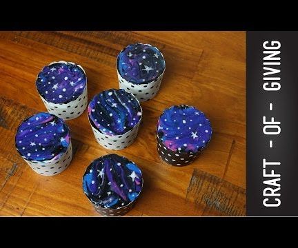 The EASIEST Galaxy Cupcakes | Craft of Giving 