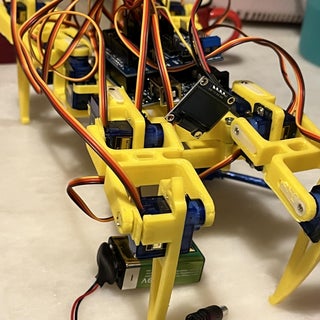 ARDUINO SPIDER ROBOT (QUADRUPED) : 7 Steps - Instructables