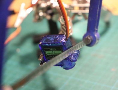 Prepare Servos and Body