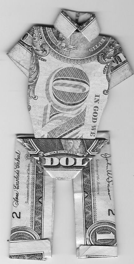Pants for the 2-dollar Bill Man