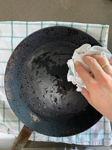 5. Cleaning a Cast Iron Pan