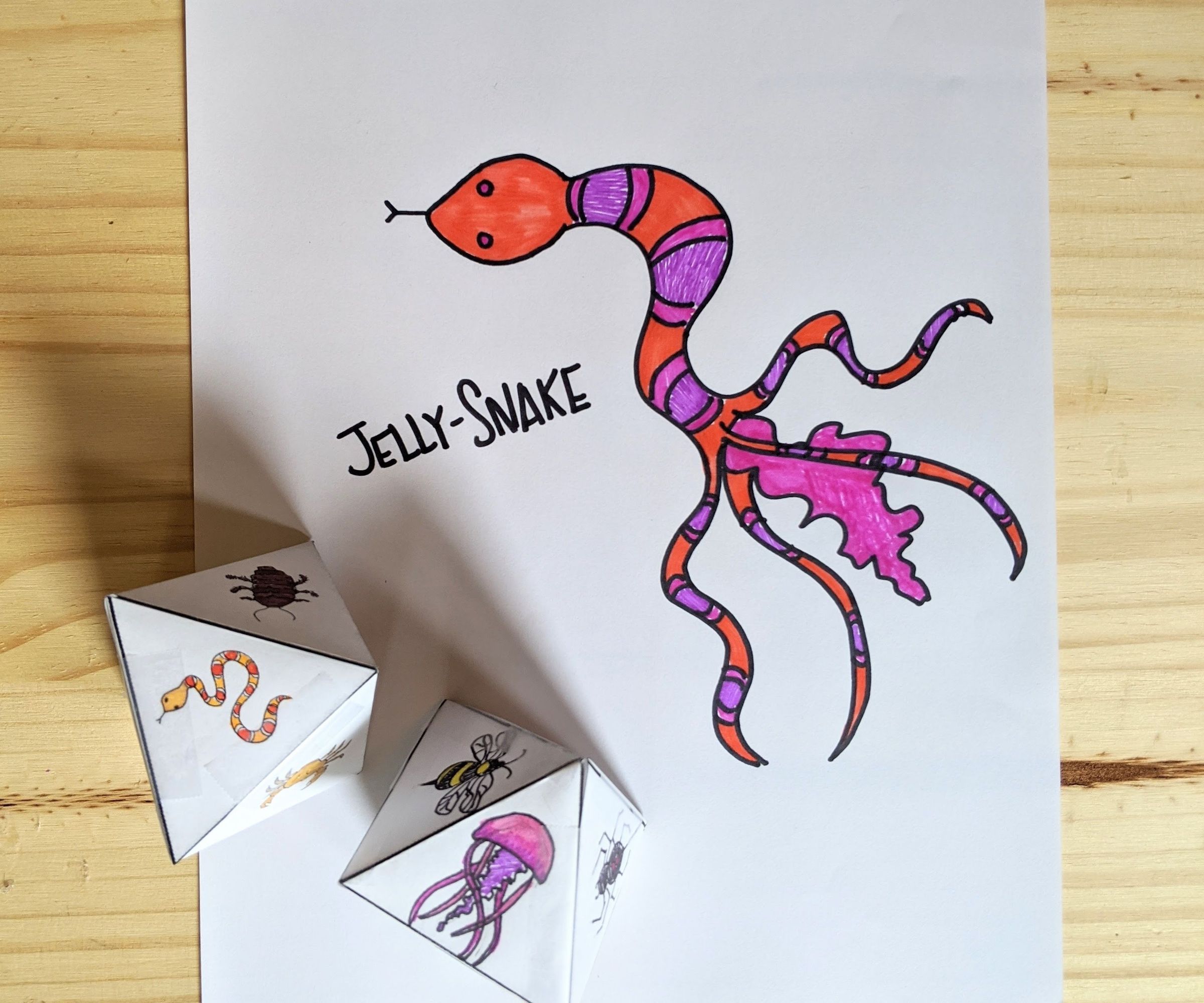 DIY Animal Dice Game
