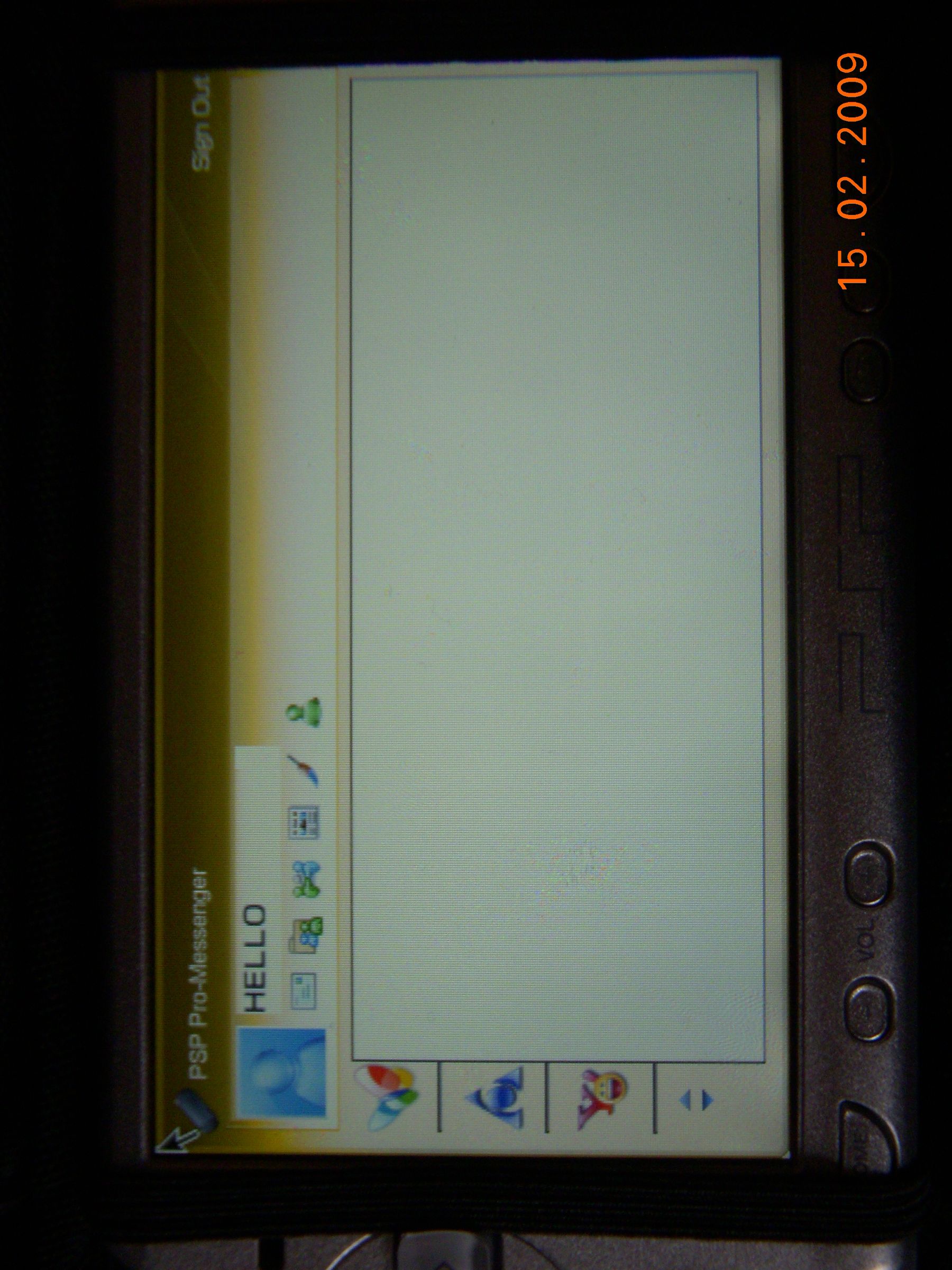 MSN Live Messenger for PSP