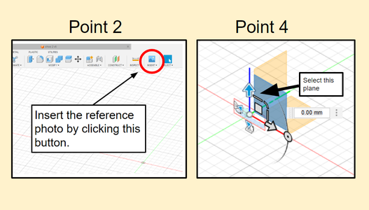 Import Shoe Reference Photo Into Fusion 360