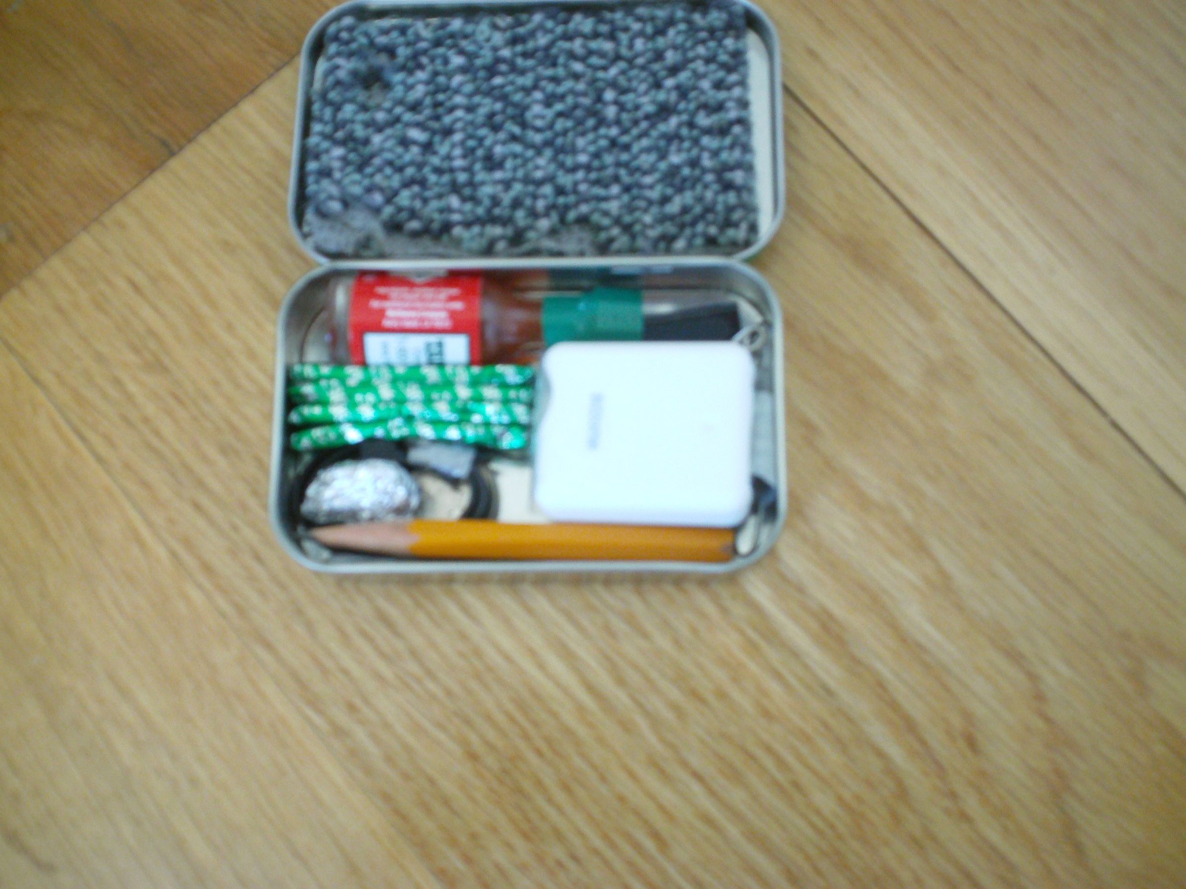 Altoids Tin Anti-Boredom Survival Kit