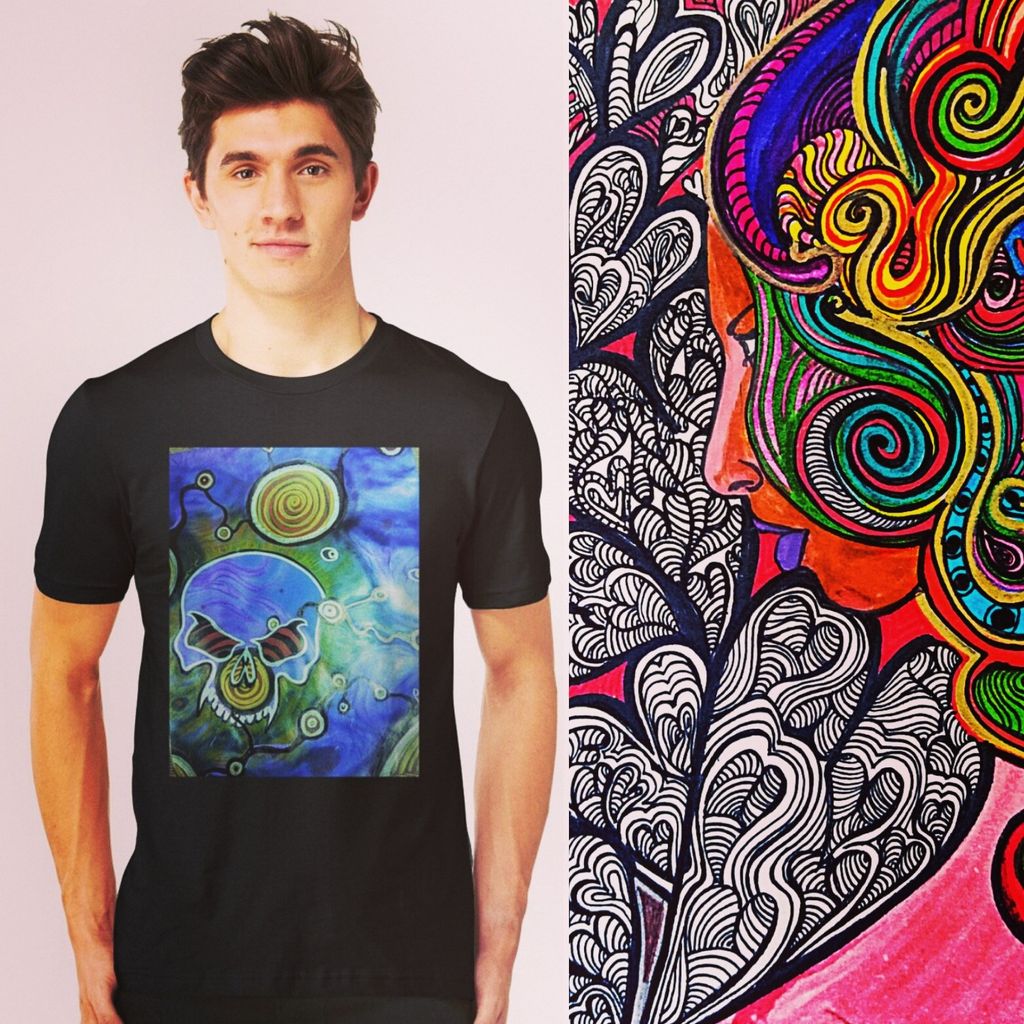 Hand Painted T Shirts 6 Steps With Pictures Instructables