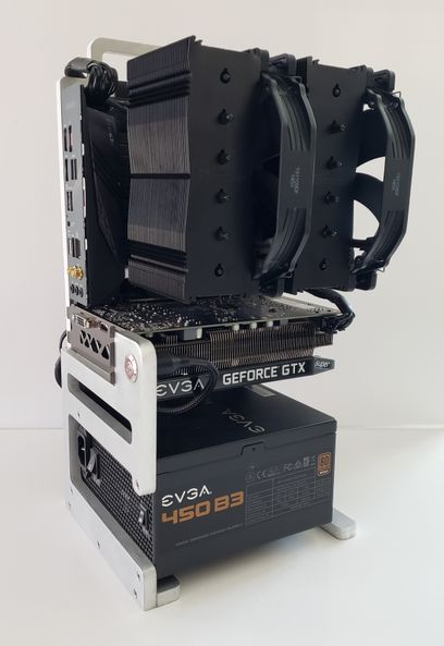 Open Pc Build Rextroth Frame Open Frame Mini ITX PC : 5 Steps (with Pictures) - Instructables