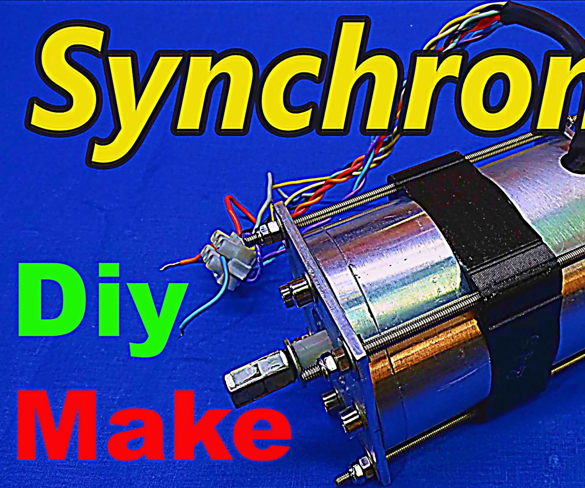 MAKE PERMANENT MAGNET SYNCHRONOUS MOTOR-GENERATOR