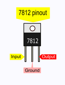 Voltage Regulator IC Pin Out